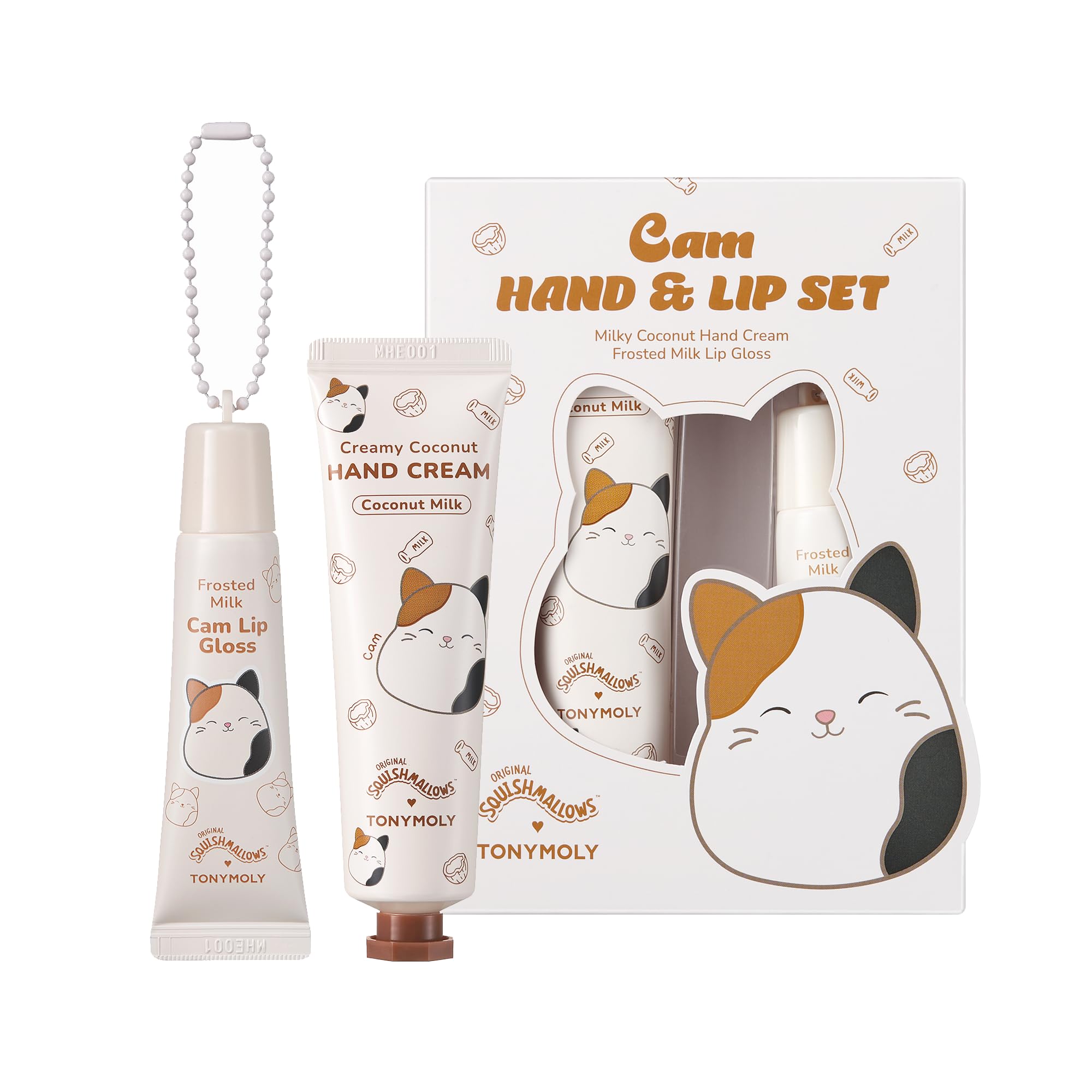 TONYMOLY ゴートミルク モイスチャークリーム 60ml　セット 未開封 Amazon.com: TONYMOLY x Squishmallows Cam the Cat 2-Piece Set